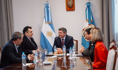 Orrego se reunió con el secretario de Cultura de Nación
