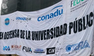 Docentes universitarios realizan paro nacional este lunes