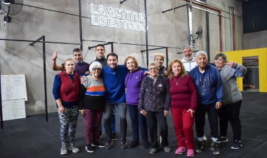 Rivadavia lanzó un programa se gimnasia gratuita para adulto mayores
