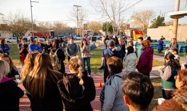 Puesta en valor de la Plaza Albert Sabin en el Barrio Bandera Argentina
