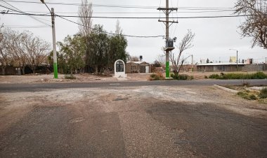 Pocito: Cambiarán el pasante de agua de calle Miguel Atencio y David Chávez