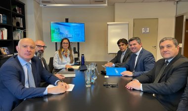 El gobernador Orrego se reunió con representantes de la UNOPS