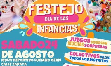 9 de Julio te invita a vivir un día lleno de alegría por el Día de las Infancias