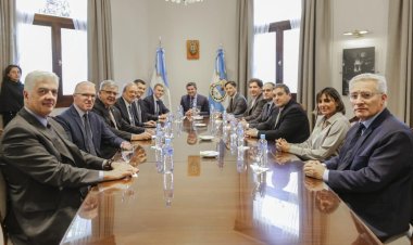 Orrego recibió a la cúpula de la empresa minera Lundin