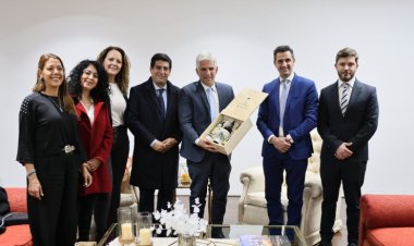 El gobernador de San Luis recibió al ministro Guido Romero