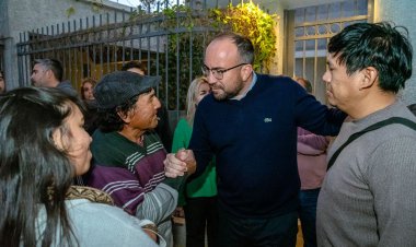 Rivadavia inauguró obras de calle Santa Maria de Oro