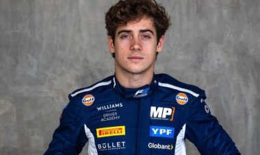 Colapinto consiguió un histórico octavo puesto en Azerbaiyán