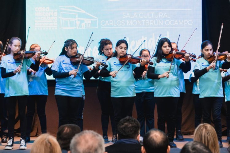 El secretario de Cultura de la Nación, inaguró un nuevo polo cultural en Albardón