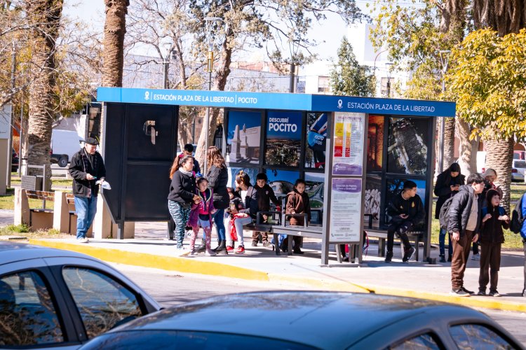 Habilitan Paradores de Colectivos Inclusivos en Pocito