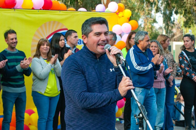Santa Lucía celebró el Día del Niño con la presencia del Gobernador