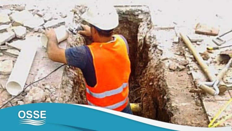 OSSE reemplazará el colector cloacal en el barrio Del Bono y se interrumpirá la circulación
