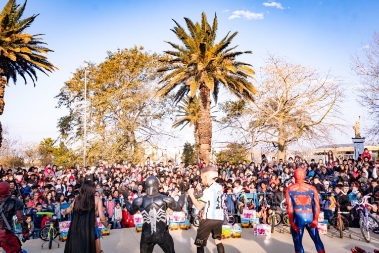 Más de 20 mil personas festejaron el Día de las Infancias en la Plaza De La Libertad