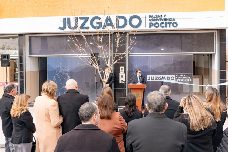 El Juzgado de Faltas y Convivencias de Pocito ya está en funcionamiento