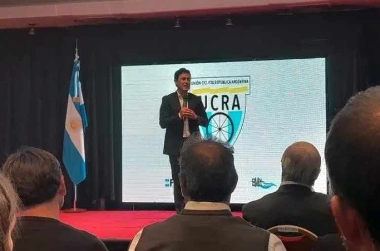 Jorge Chica, flamante presidente de la Unión de Ciclismo de la República Argentina