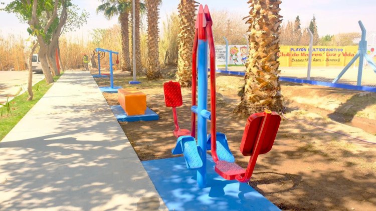 Nuevo Playon Polideportivo para la comunidad de Chimbas