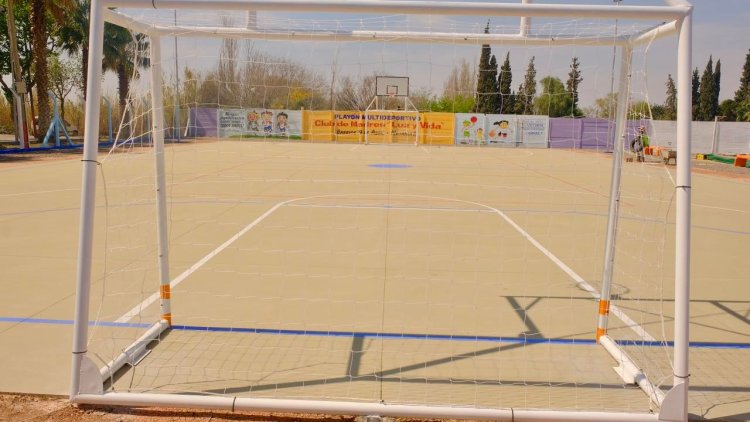 Nuevo Playon Polideportivo para la comunidad de Chimbas