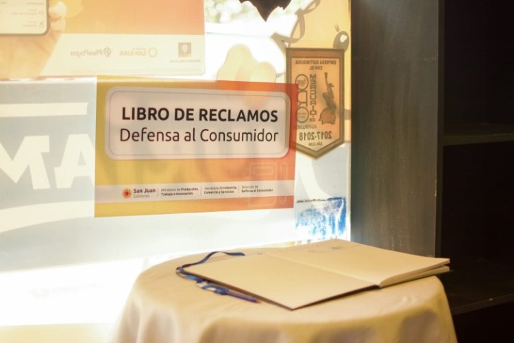 Defensa al Consumidor dispone de un libro de reclamos en el Gran San Juan