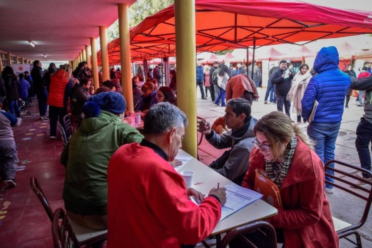 Rivadavia recibe  un Operativo Integral de todas las áreas del Estado