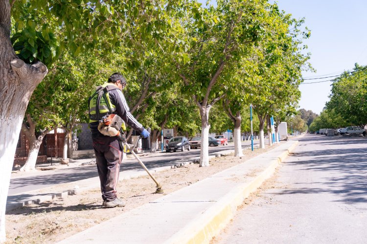 Fabian Aballay recorrió las nuevas obras en la zona sur de Pocito