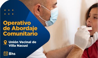 Controles Ginecológicos y médicos clínicos en el Operativo de Abordaje Comunitario de Pocito