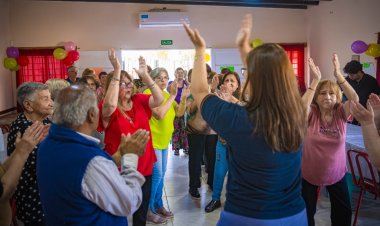 Santa Lucía celebró el Día del Adulto Mayor