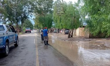 El Municipio de Pocito asiste a las familias afectadas por las lluvias