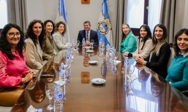 Orrego recibió a la comitiva de ONU -Mujeres