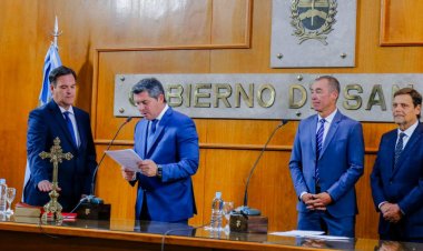 El gobernador Marcelo Orrego puso en función al nuevo Fiscal de Estado de San Juan