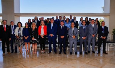 Orrego presenció la apertura del VI Plenario del Consejo Federal de Relaciones Exteriores y Comercio Internacional