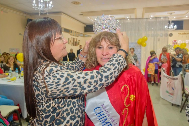 Gladys y Nilda las nuevas Reina y Virreina del Adulto Mayor de Chimbas