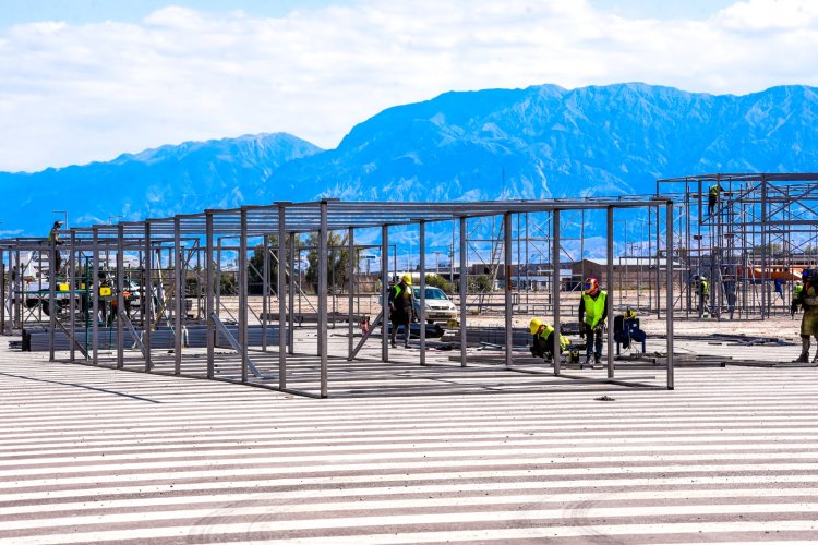 Iniciaron los trabajos donde estará la feria temática de la FNS