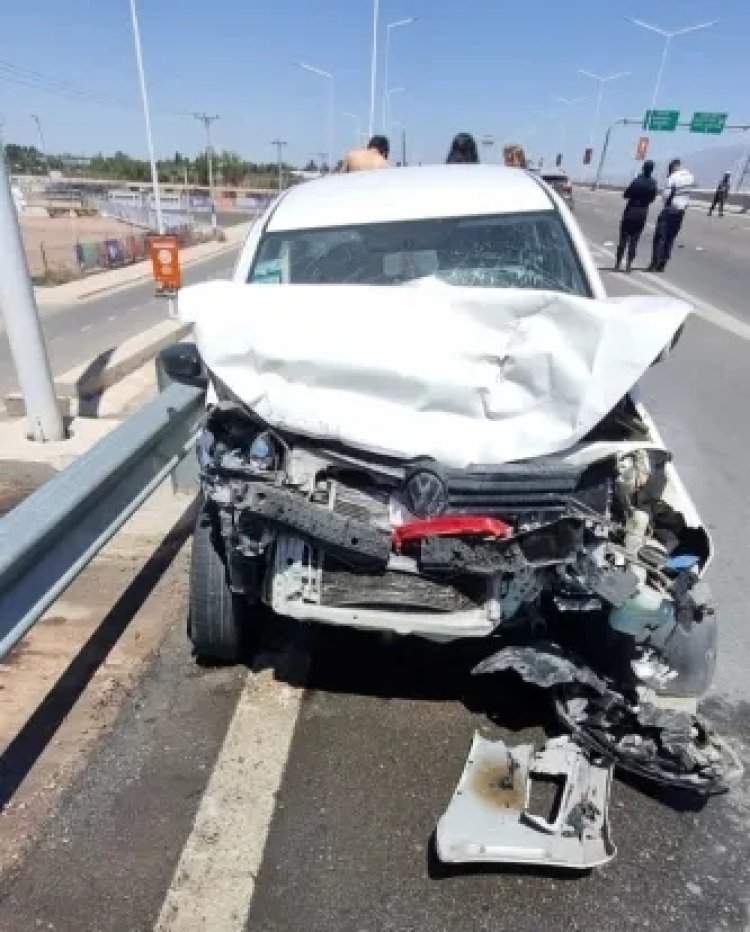 Fuerte siniestro vial en Pocito