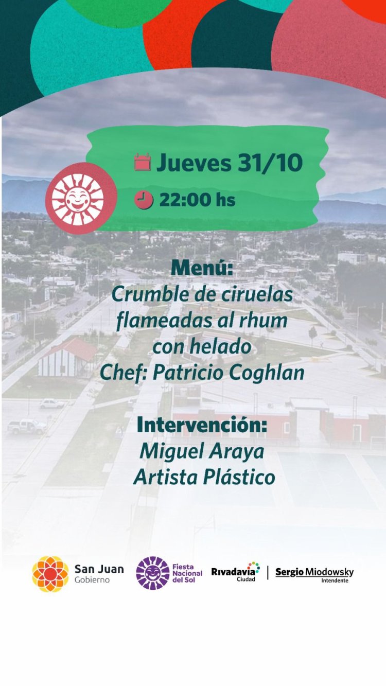 Rivadavia apuesta a la comida Gourmet en la FNS