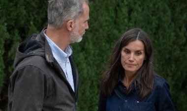 Incidentes en Valencia: la Reina Letizia, con barro y lágrimas en la cara tras la visita Real
