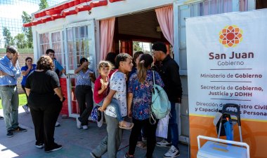 La Bebida: 170 DNI nuevos y 70 tarjetas SUBE entregadas