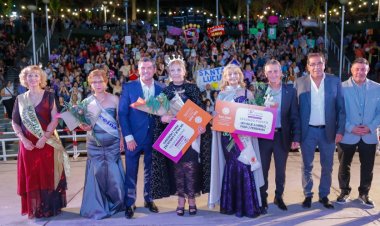 El gobernador coronó a la Reina de las Personas Mayores 2024