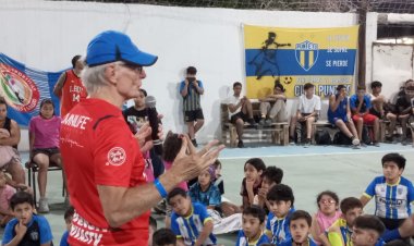 Destacada jornada de Baby Fútbol con Fernando Signorini