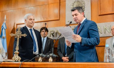 El gobernador Marcelo Orrego puso en función al nuevo Contador General de la Provincia