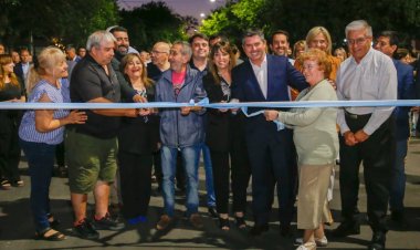 Inauguraron la repavimentación de calle Sargento Cabral en Capital y anunciaron más obras en otras arterias