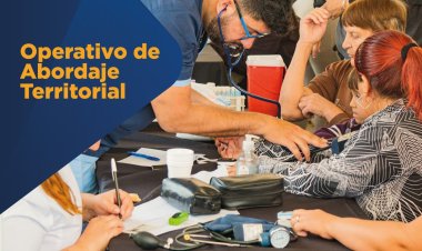 Realizan Operativo de Abordaje Territorial en Villa Paolini