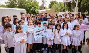 Orrego: "Restaurar todas las escuelas para garantizar espacios dignos ha sido nuestro compromiso desde el inicio”