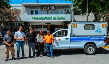 El primer laboratorio movil de monitoreo ambiental minero  se estrenó en Jáchal 