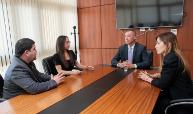 El vicegobernador recibió a representantes de CAME Joven