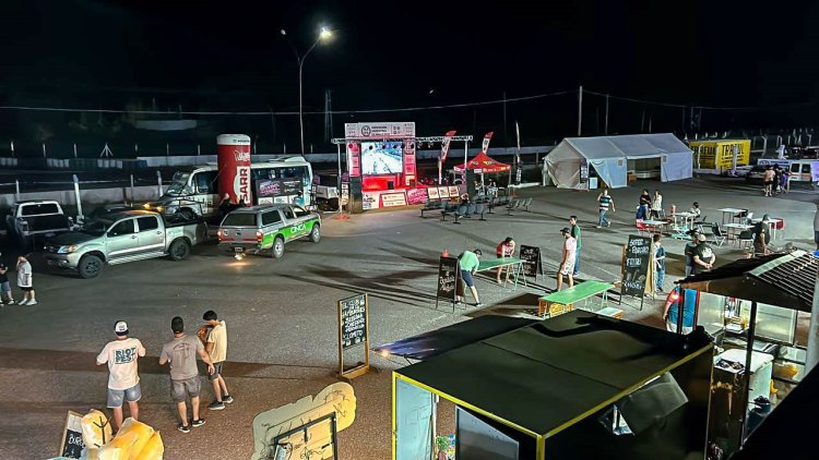 El intendente Miodowsky vivió el segundo dia del Zonda Rally Show