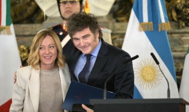 Milei vuelve a viajar a Italia invitado por Meloni