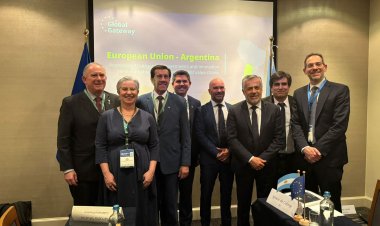 Orrego se reunió con instituciones financieras de la Unión Europea