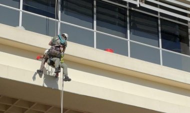 Se concretó un importante simulacro de emergencia en el Centro Cívico