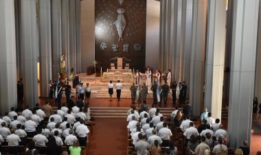 La Policía de San Juan celebró con una emotiva misa un año más de su creación