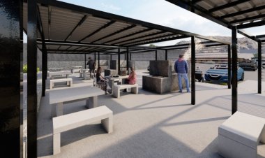 Licitan obras de remodelación del sector de asadores de la Difunta Correa