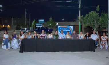 Pocito: Inauguran obras para mejorar la Plaza del Barrio 26 de Diciembre